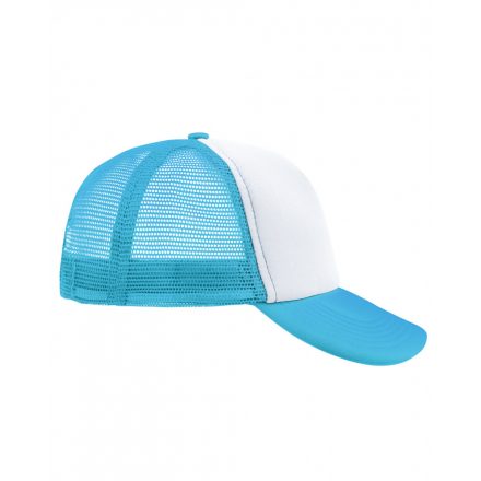 Myrtle Beach 5 Panel Mesh Cap trucker baseballsapka MB070 white/pacific