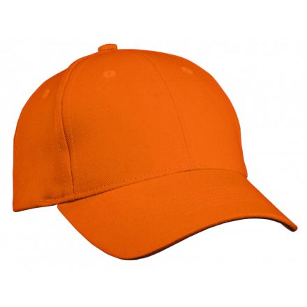 Myrtle Beach Heavy Cotton 6 paneles baseballsapka MB091 orange