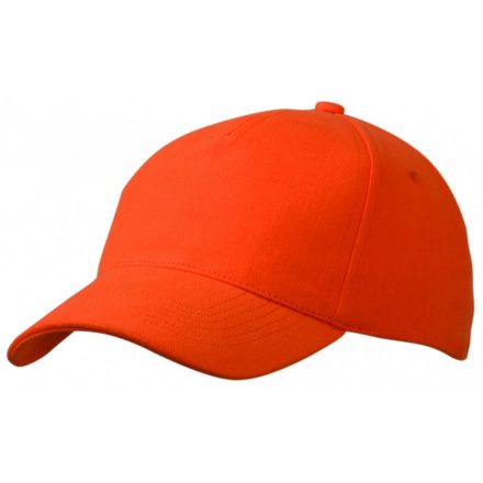 Myrtle Beach Heavy Cotton 5 paneles baseballsapka MB092 orange