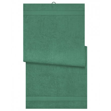 Myrtle Beach Biopamut fürdőlepedő, 100x150 cm MB445 dark-green 100x150 cm