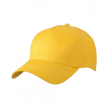 Myrtle Beach 5 paneles baseballsapka MB6117 yellow one size