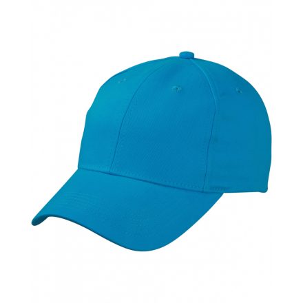 Myrtle Beach Brushed 6 paneles baseballsapka MB6118 turquoise one size