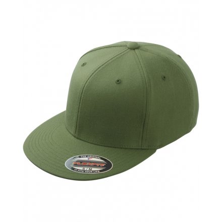 Myrtle Beach Flexfit® Flat Peak 6 paneles baseballsapka MB6184 olive L/XL