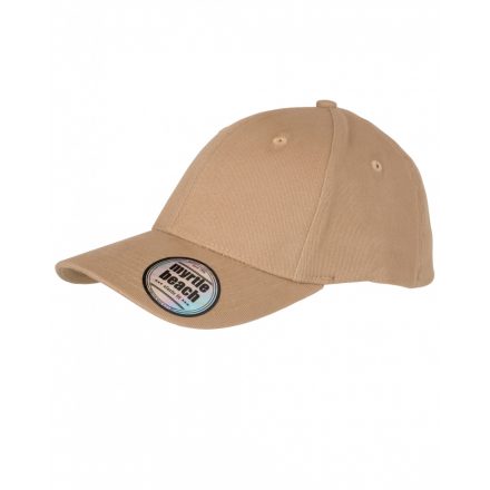 Myrtle Beach Elastic Fit fullcap baseballsapka MB6206 beige L/XL