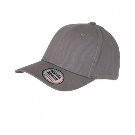 Myrtle Beach Elastic Fit fullcap baseballsapka MB6206 dark-grey L/XL