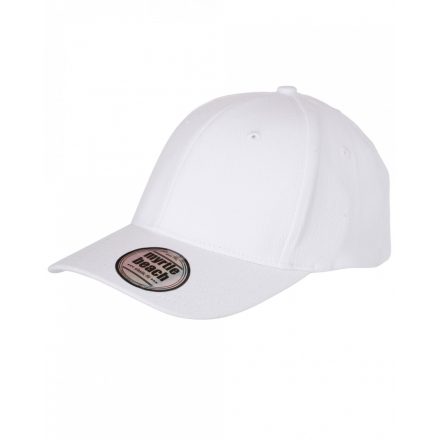 Myrtle Beach Elastic Fit fullcap baseballsapka MB6206 white S/M