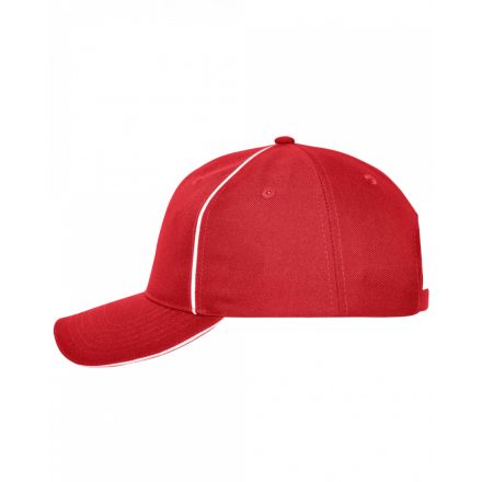 Myrtle Beach SOLID WORKWEAR 6 paneles baseballsapka MB6234 red