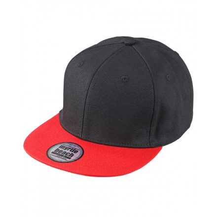 Myrtle Beach Pro Cap Style baseballsapka MB6634 black/red