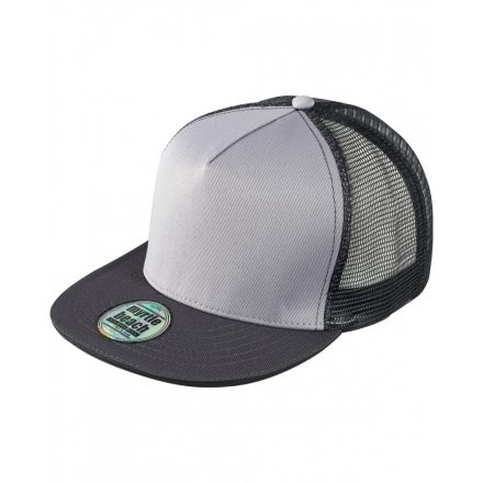 Myrtle Beach Pro Cap Mesh 5 paneles trucker baseballsapka MB6636 grey/black one size