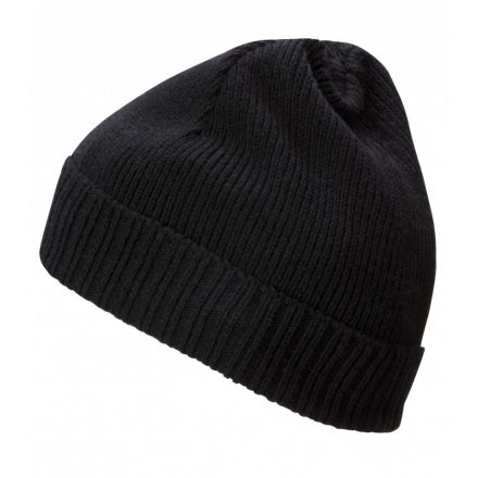 Myrtle Beach Basic Knitted Beanie kötött sapka MB7111 black