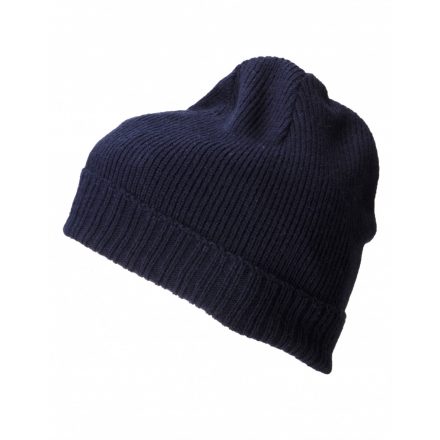 Myrtle Beach Basic Knitted Beanie kötött sapka MB7111 navy