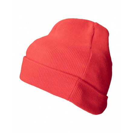 Myrtle Beach Knitted Promotion Beanie kötött sapka MB7112 red