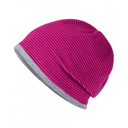 Myrtle Beach Structured Beanie MB7127 pink/grey-heather