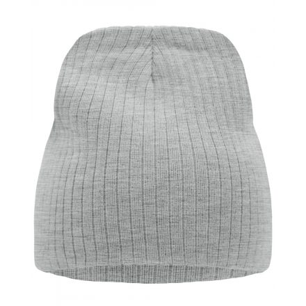 Myrtle Beach Rib Beanie MB7923 ash   hamuszürke one size