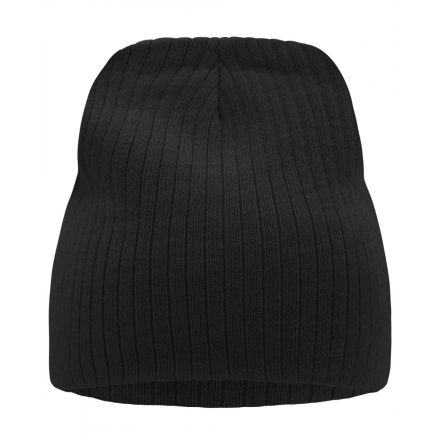 Myrtle Beach Rib Beanie MB7923 black one size