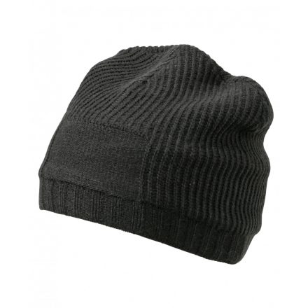 Myrtle Beach Promotion Beanie kötött sapka MB7994 black