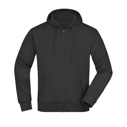 MyWearth ECO ZIP HOODY pulóver MW-005 black 3XL