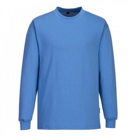 Portwest Anti -Static ESD Long Sleeve T-Shirt AS22 - kék - L