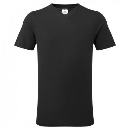 Portwest V-Neck Cotton T-Shirt B197 - fekete - L