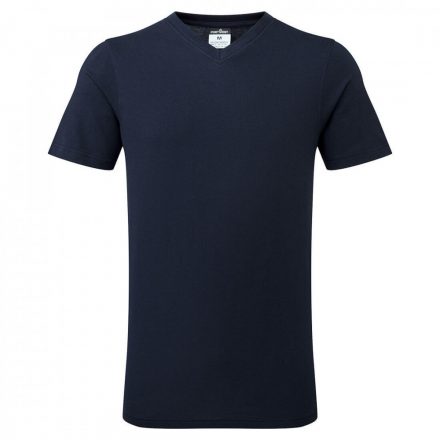 Portwest V-Neck Cotton T-Shirt B197 - tengerészkék - L