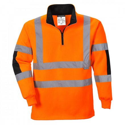 Portwest Jól láthatósági Xenon Rugby pulóver B308 - sárga - 5XL