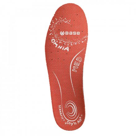 BASE Dry'n Air Scan&Fit Omnia - Med talpbetét B6311 - piros - 35