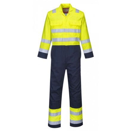 Portwest BIZ7 - HiVis Anti-static heggesztő overál - L - tengerészkék