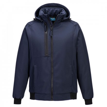 Portwest WX2 Eco bélelt softshell (2L) CD874 - sötét tengerészkék - 2XL