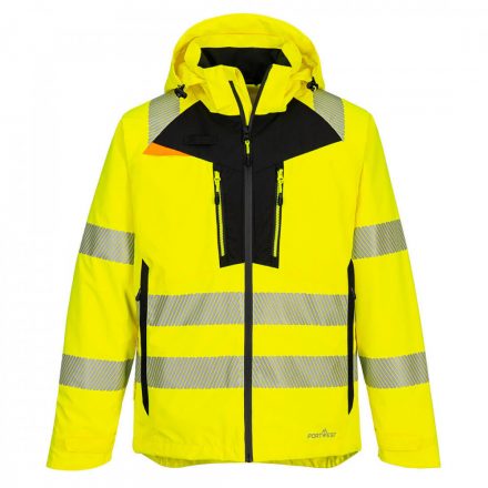 Portwest DX4 Hi-Vis Téli kabát DX462 - sárga - L