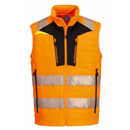 Portwest DX4 Hi-Vis Softshell Gilet DX479 - narancs/fekete - 4XL