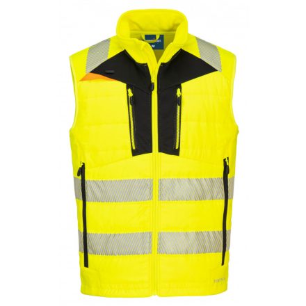 Portwest DX4 Hi-Vis Softshell Gilet DX479 - sárga/fekete - 4XL