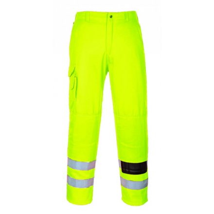 Portwest E046 - Hi-Vis Combat nadrág - L - sárga