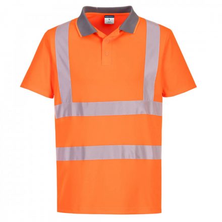 Portwest Eco Hi-Vis Polo Shirt  (6 db) EC10 - narancs - 4XL