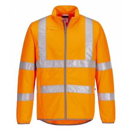 Portwest Hi-Vis jól láthatósági Softshell pulóver EC24 - narancssárga - 4XL