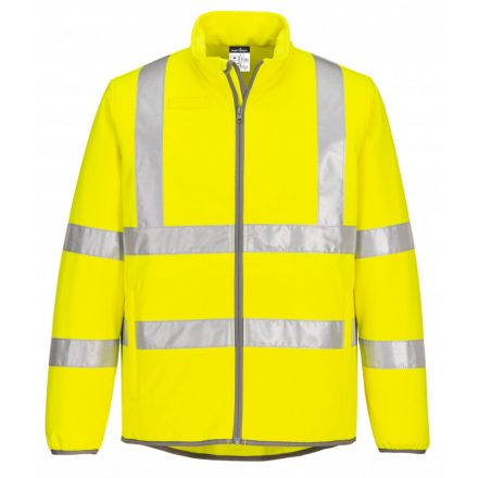 Portwest Hi-Vis jól láthatósági Softshell pulóver EC24 - sárga - 4XL