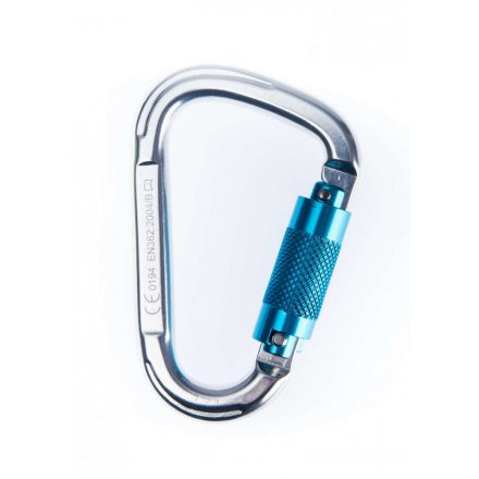 Portwest FP32 - Aluminium Twist Lock Karabiner - egy méret - ezüst