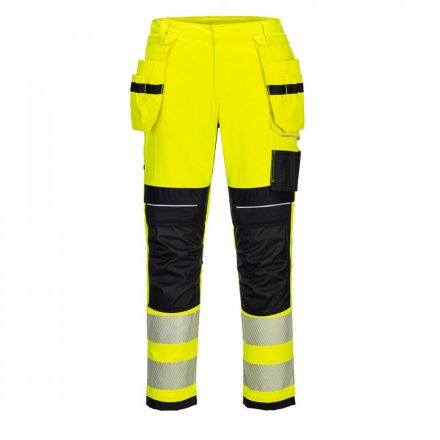 Portwest PW3 FR Hi-Vis Holster Trousers FR407 - sárga / fekete - 28 (XS)