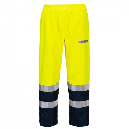 Portwest Bizflame Multi Light Arc Hi-Vis Trousers FR410 - sárga / tengerészkék - L