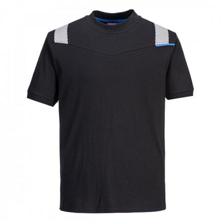 Portwest WX3 Flame Resistant T-Shirt FR712 - fekete - L