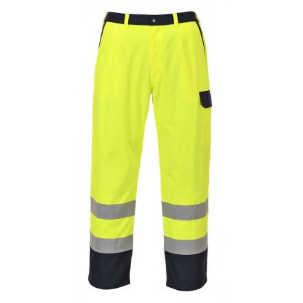 Portwest FR92 - Hi Vis Bizflame Pro nadrág - L - sárga