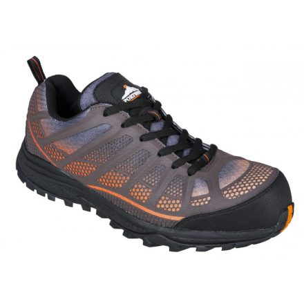 Portwest FT36 - Portwest Compositelite Low Cut Spey S1P Trainer - 42 - narancs/fekete