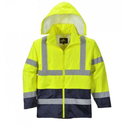 Portwest H443 - Hi-Vis Classic Contrast esődzseki - L - sárga