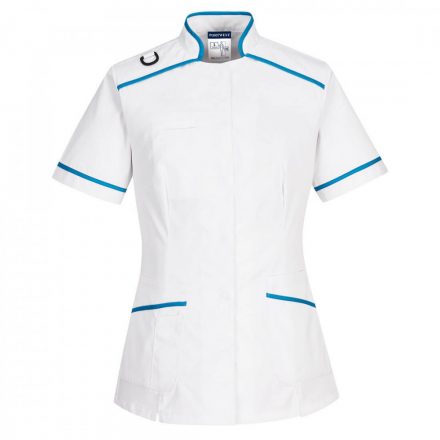 Portwest Medical Tunic LW21 - fehér / vízkék - L