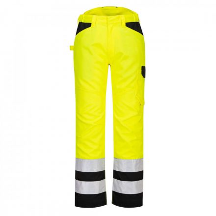 Portwest PW2 Hi-Vis Work nadrág PW241 - sárga / fekete - 28 (XS)