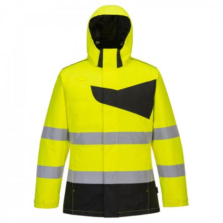 Portwest PW2 Hi-Vis Winter Jacket PW261 - sárga / fekete - 4XL