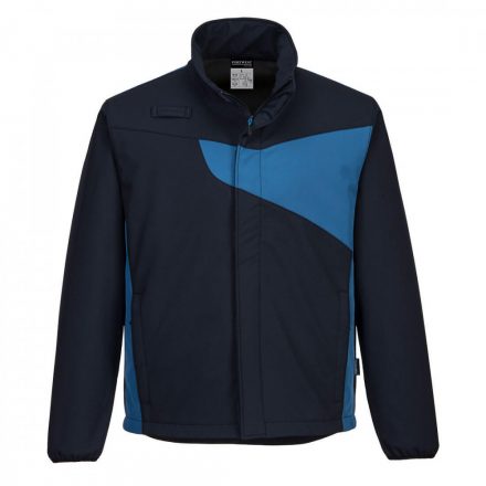 Portwest PW2 Softshell Jacket PW271 - tengerészkék/piros - L