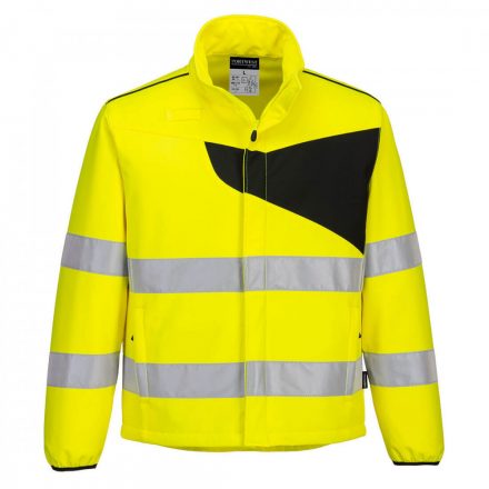 Portwest PW2 Hi-Vis Softshell Jacket (2L) PW275 - sárga / fekete - XL