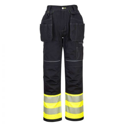 Portwest PW307 - PW3 Hi-Vis Class 1 Holster nadrág - 28 - sárga/fekete