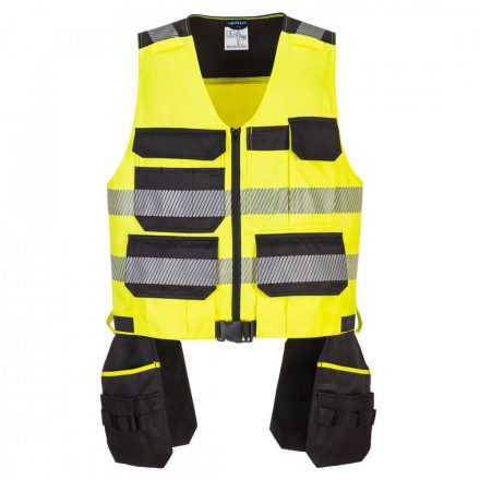 Portwest PW3 Class 1 Tool Vest PW308 - sárga / fekete - L