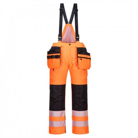 Portwest PW3 Hi-Vis téli nadrág PW351 - narancs/fekete - 4XL